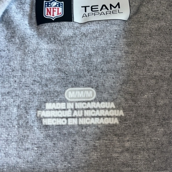 Cincinnati Bengals men’s Team Primary Logo T-Shirt Heathered Gray size medium - Picture 5 of 5